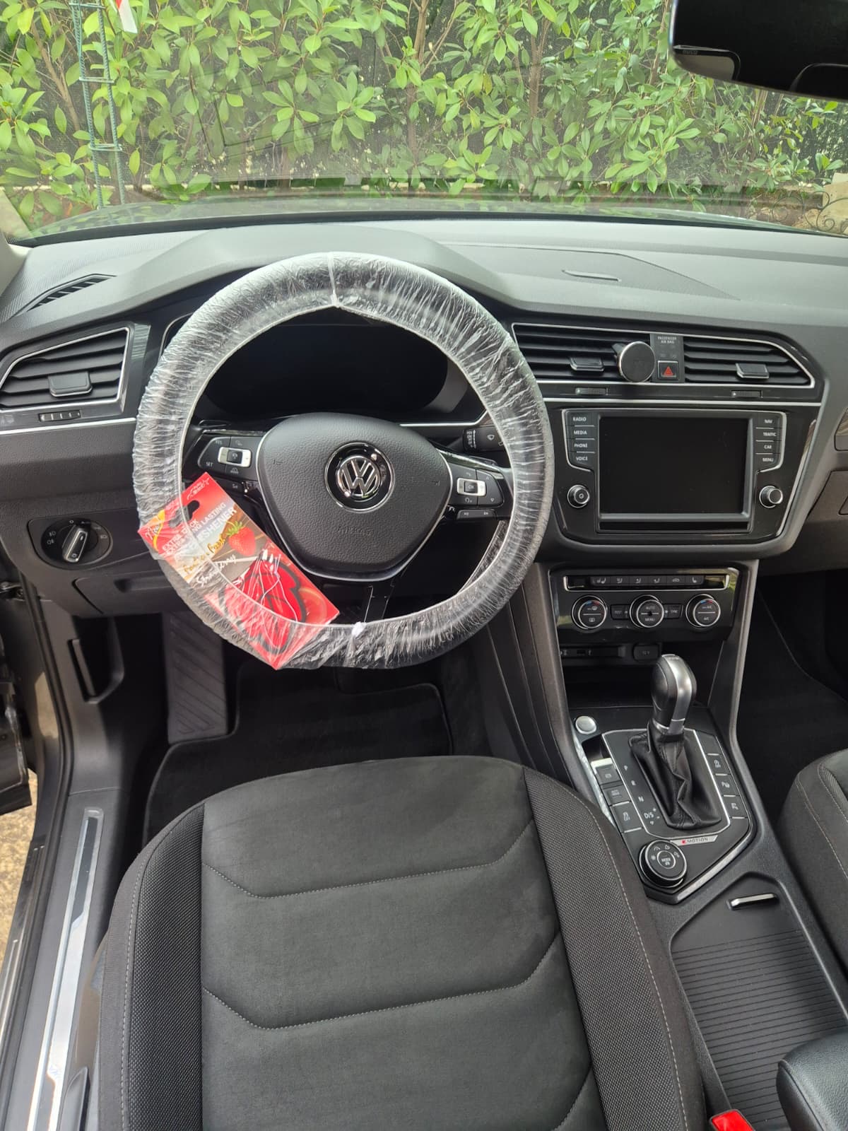 Habitacle Volkswagen après nettoyage intérieur